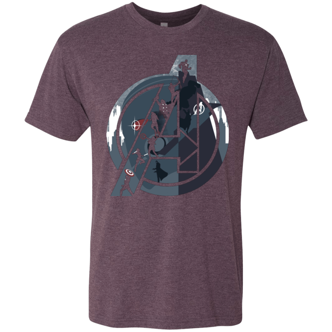 T-Shirts Vintage Purple / Small Heroes Assemble Men's Triblend T-Shirt