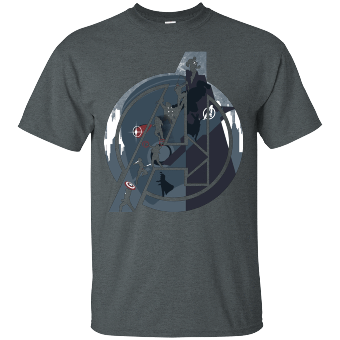 T-Shirts Dark Heather / Small Heroes Assemble T-Shirt