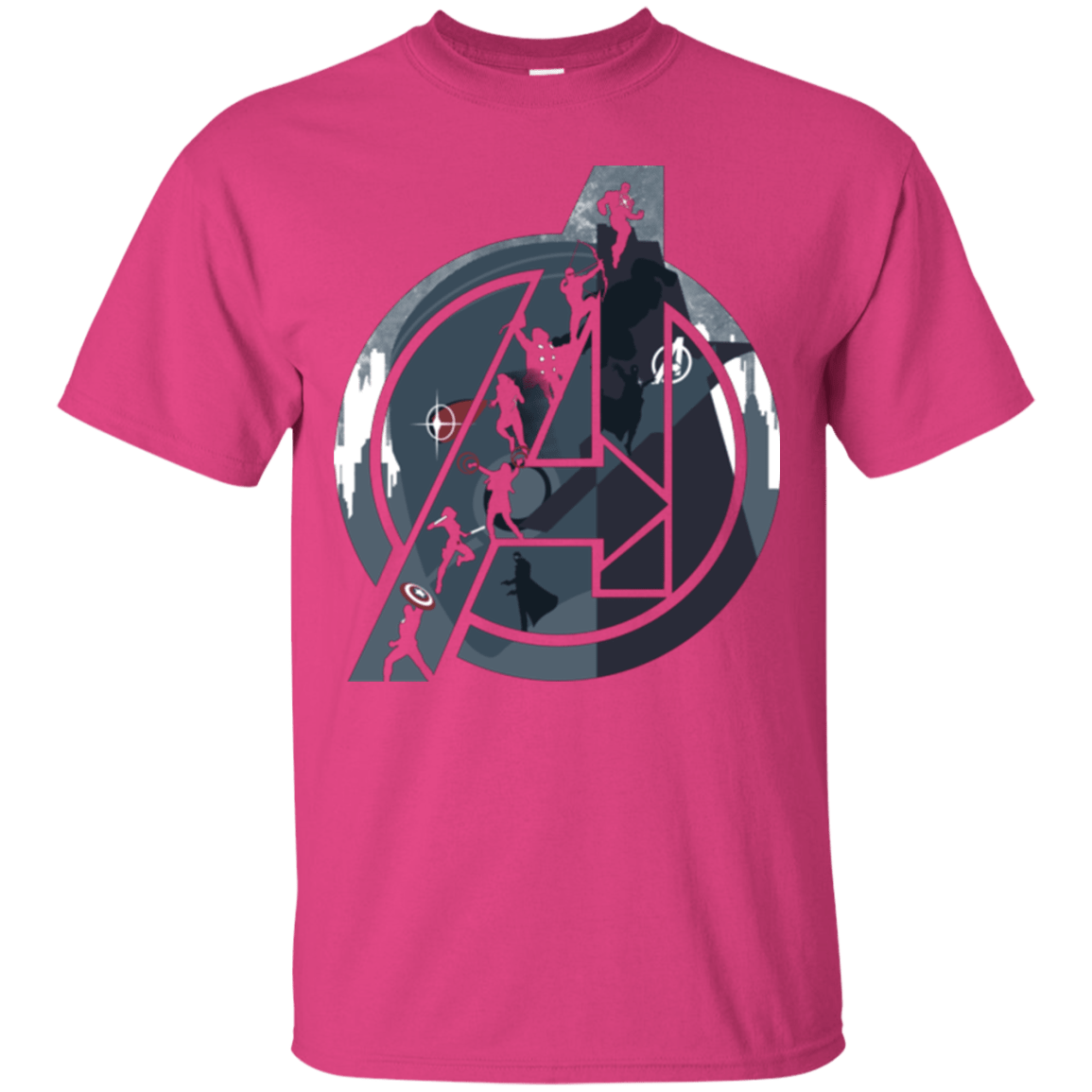 T-Shirts Heliconia / Small Heroes Assemble T-Shirt