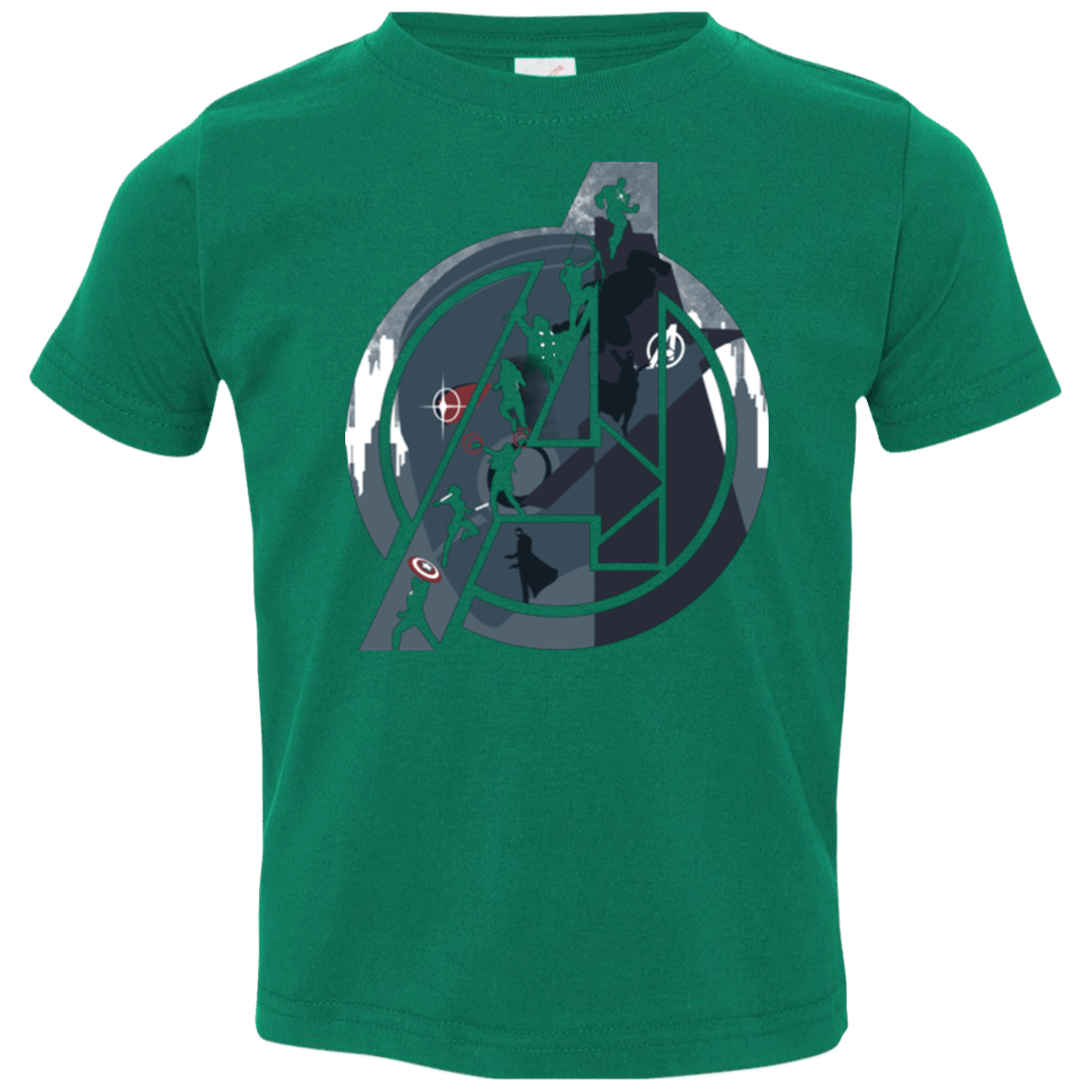 T-Shirts Kelly / 2T Heroes Assemble Toddler Premium T-Shirt