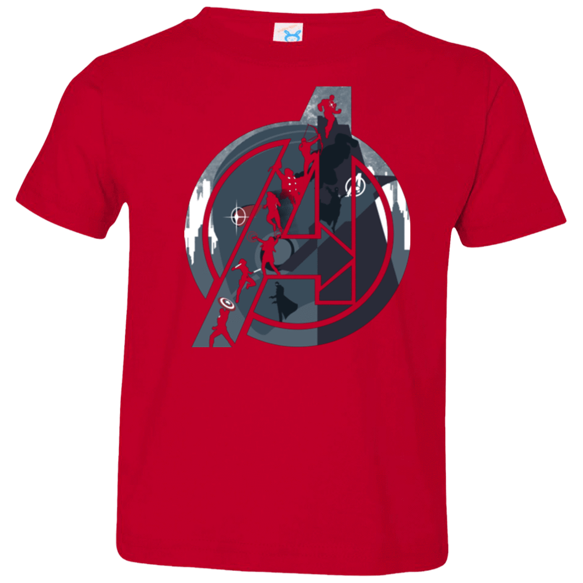 T-Shirts Red / 2T Heroes Assemble Toddler Premium T-Shirt