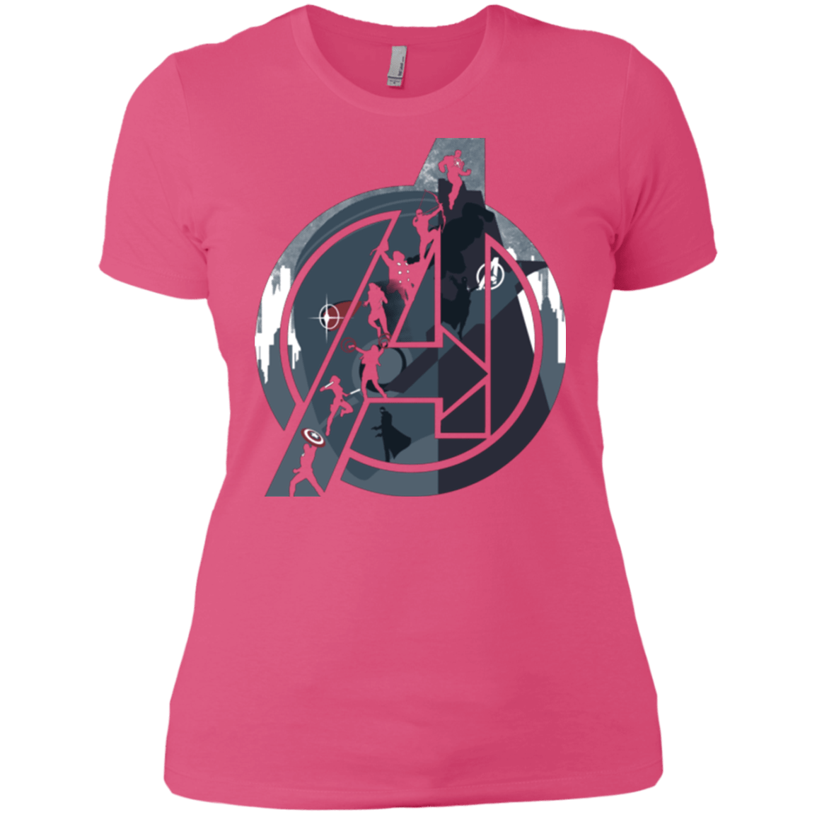 T-Shirts Hot Pink / X-Small Heroes Assemble Women's Premium T-Shirt