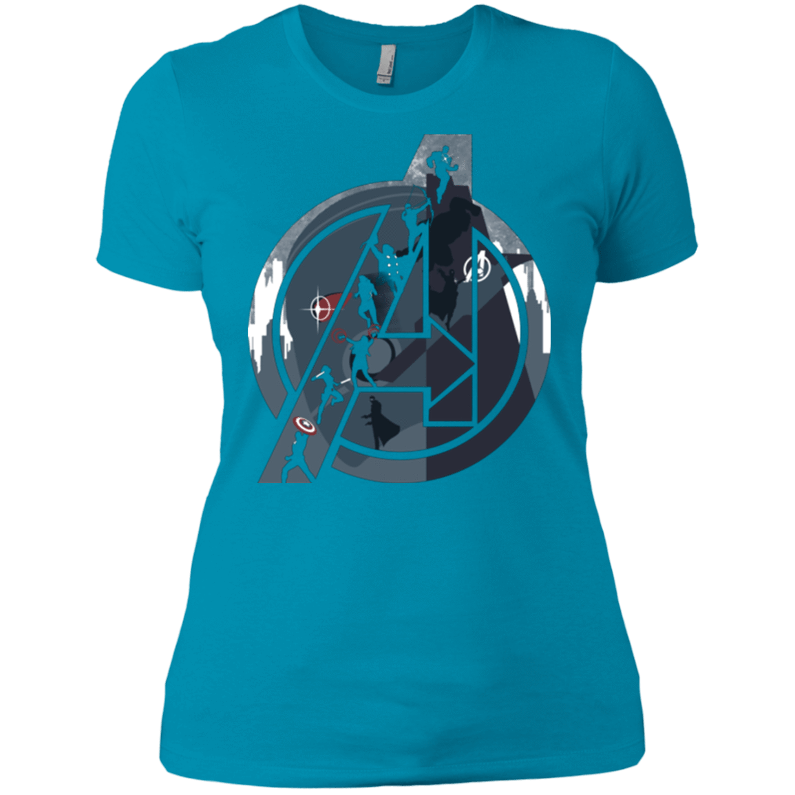 T-Shirts Turquoise / X-Small Heroes Assemble Women's Premium T-Shirt