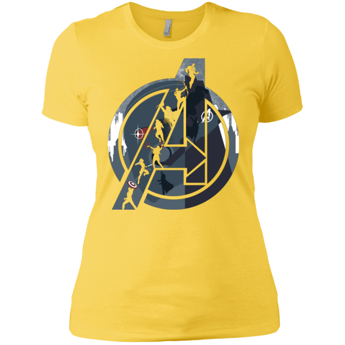 T-Shirts Vibrant Yellow / X-Small Heroes Assemble Women's Premium T-Shirt