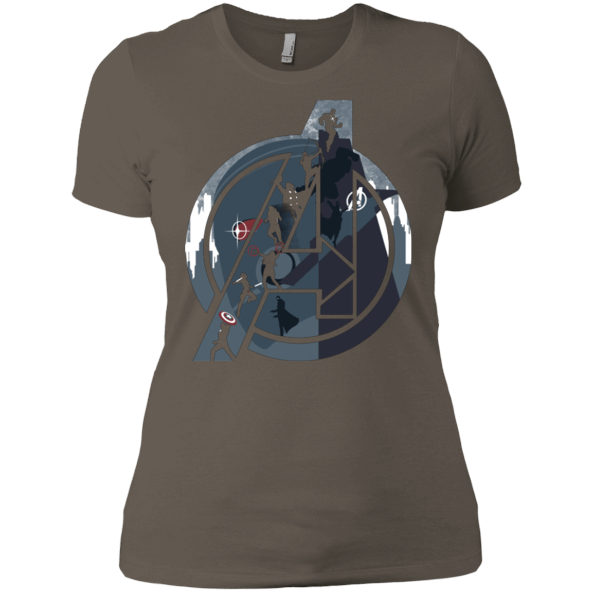 T-Shirts Warm Grey / X-Small Heroes Assemble Women's Premium T-Shirt