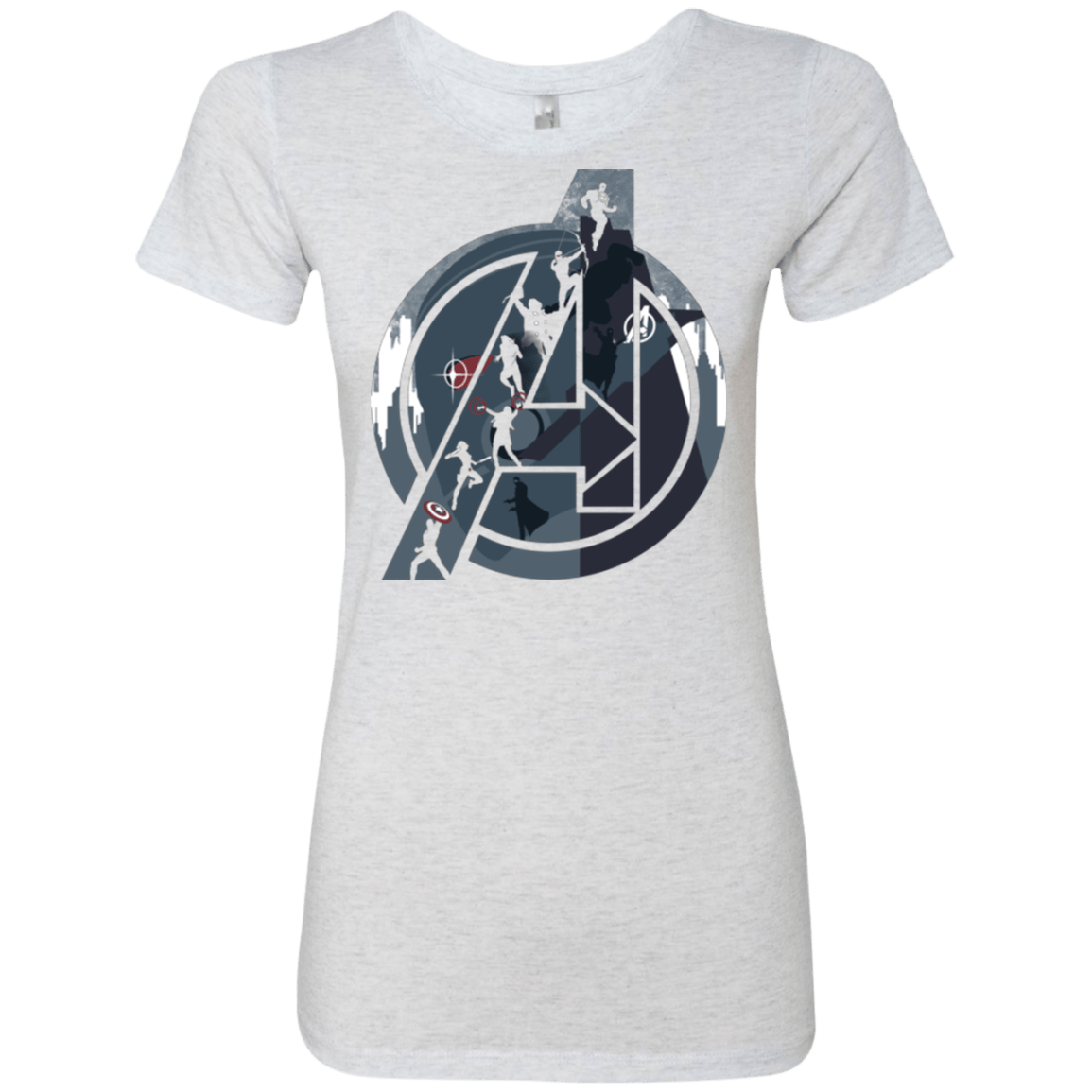 T-Shirts Heather White / Small Heroes Assemble Women's Triblend T-Shirt