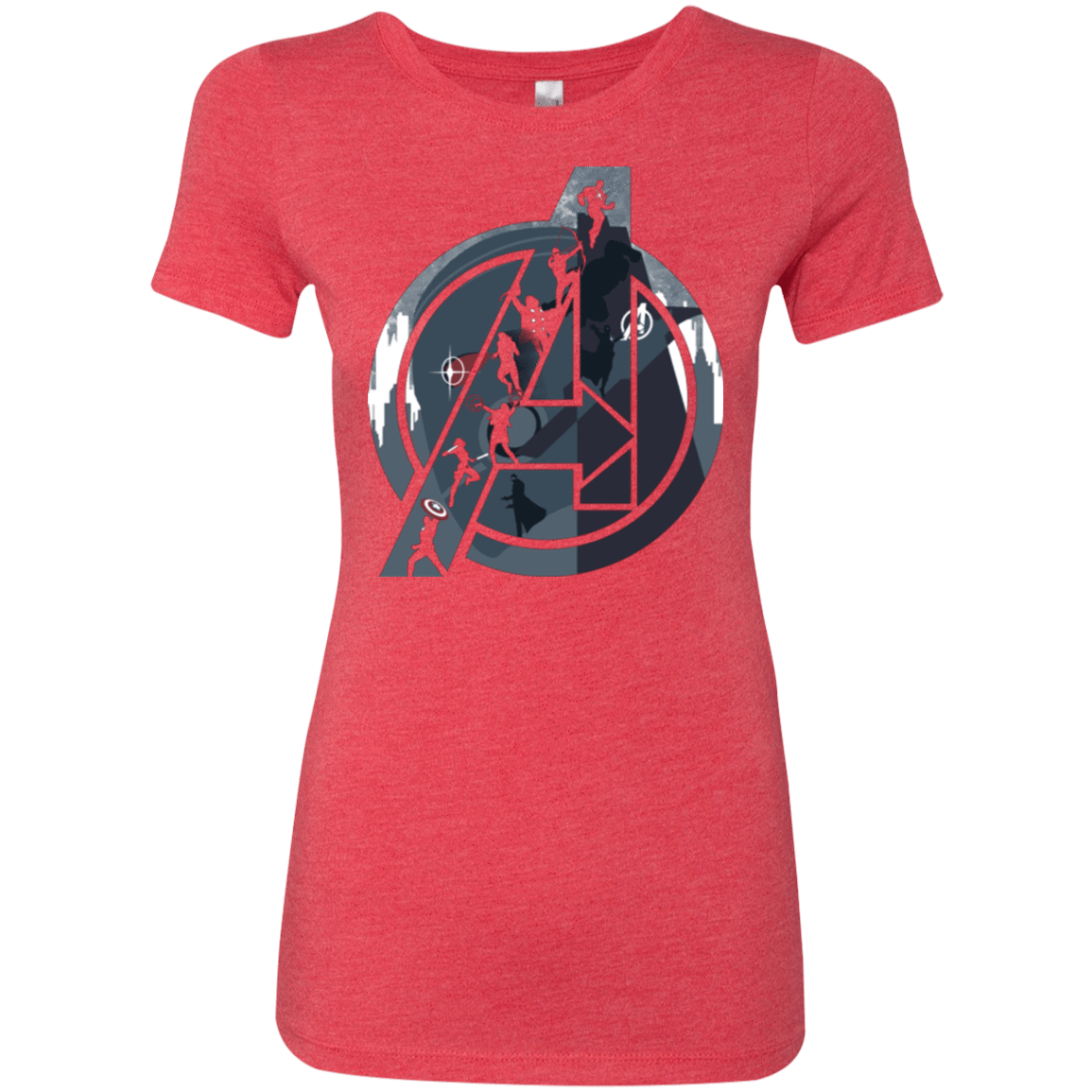 T-Shirts Vintage Red / Small Heroes Assemble Women's Triblend T-Shirt