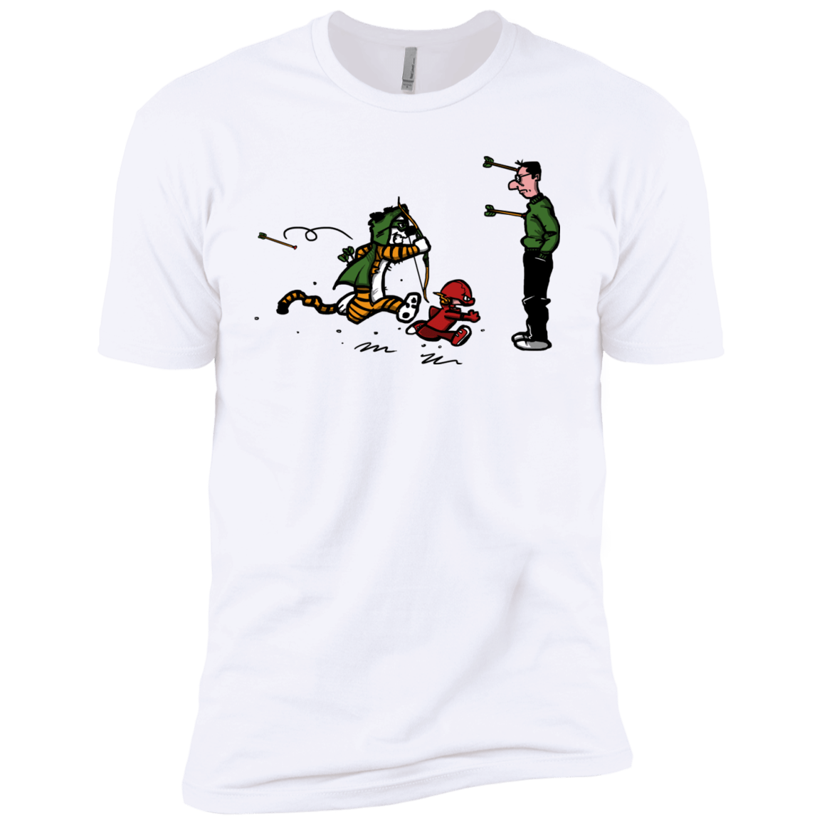 T-Shirts White / YXS Heroes At Work Boys Premium T-Shirt