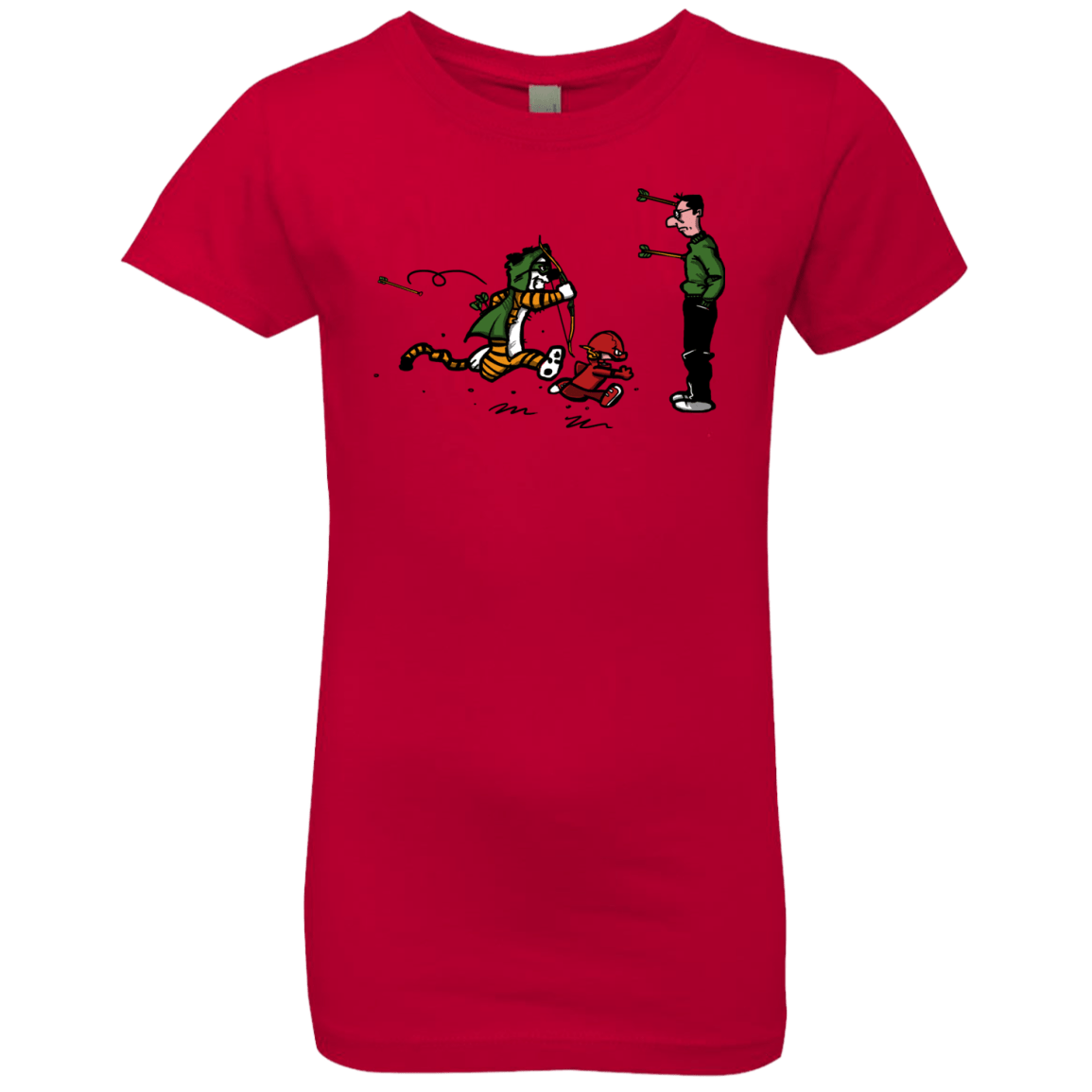 T-Shirts Red / YXS Heroes At Work Girls Premium T-Shirt