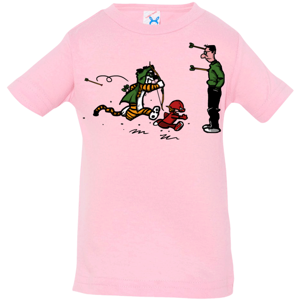 T-Shirts Pink / 6 Months Heroes At Work Infant Premium T-Shirt