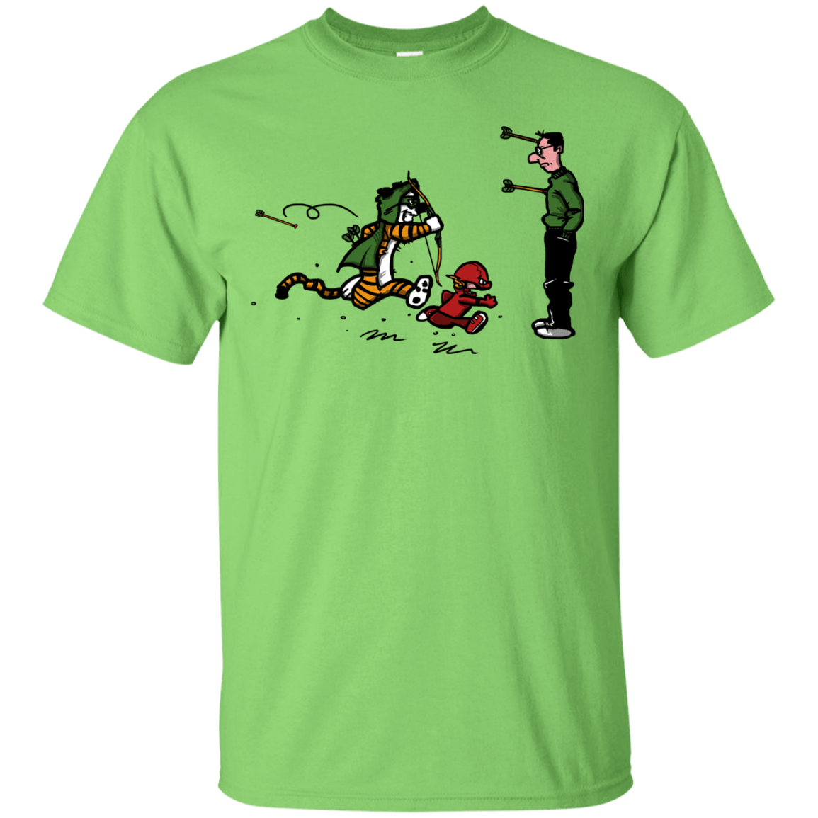 T-Shirts Lime / S Heroes At Work T-Shirt