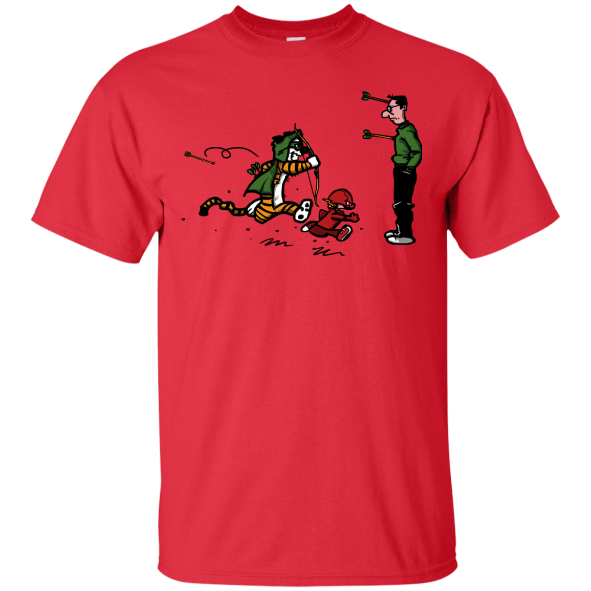 T-Shirts Red / S Heroes At Work T-Shirt