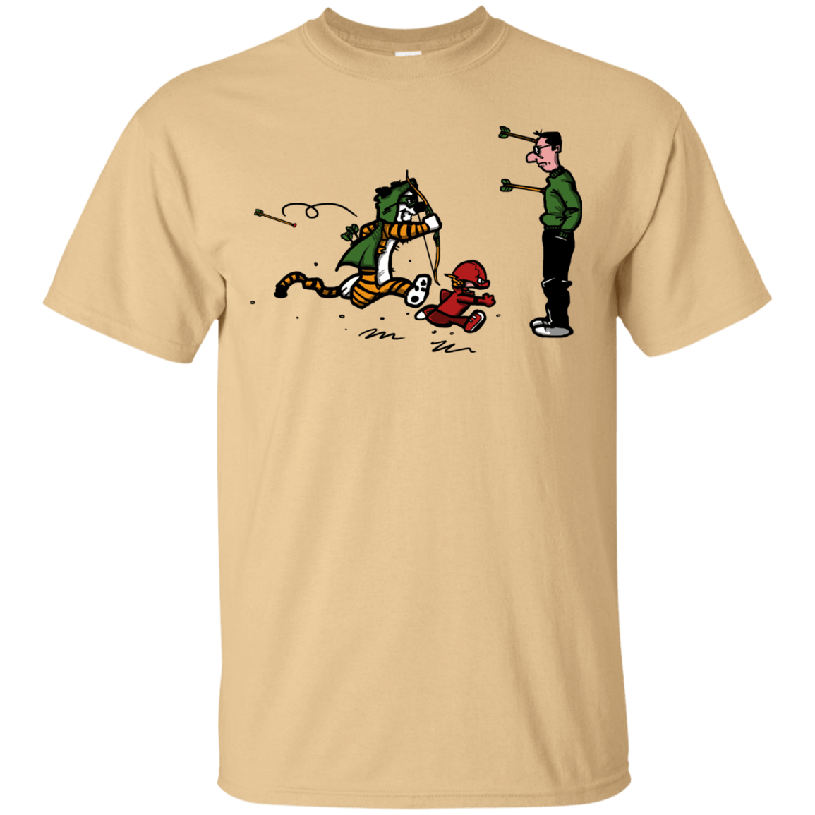 T-Shirts Vegas Gold / S Heroes At Work T-Shirt