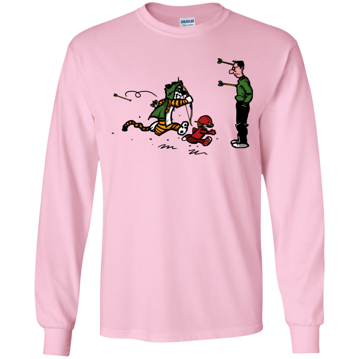 T-Shirts Light Pink / YS Heroes At Work Youth Long Sleeve T-Shirt