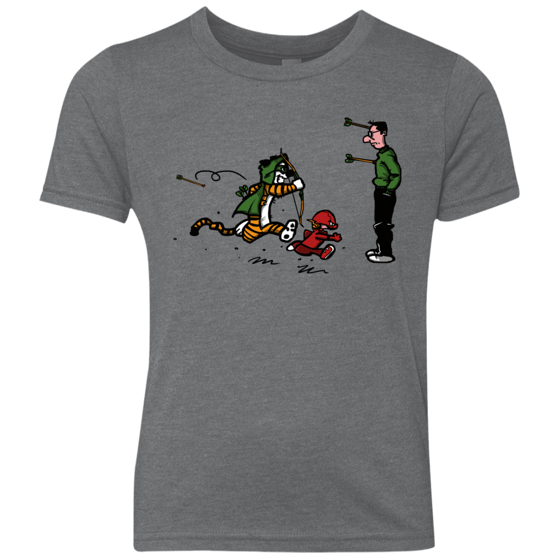 T-Shirts Premium Heather / YXS Heroes At Work Youth Triblend T-Shirt