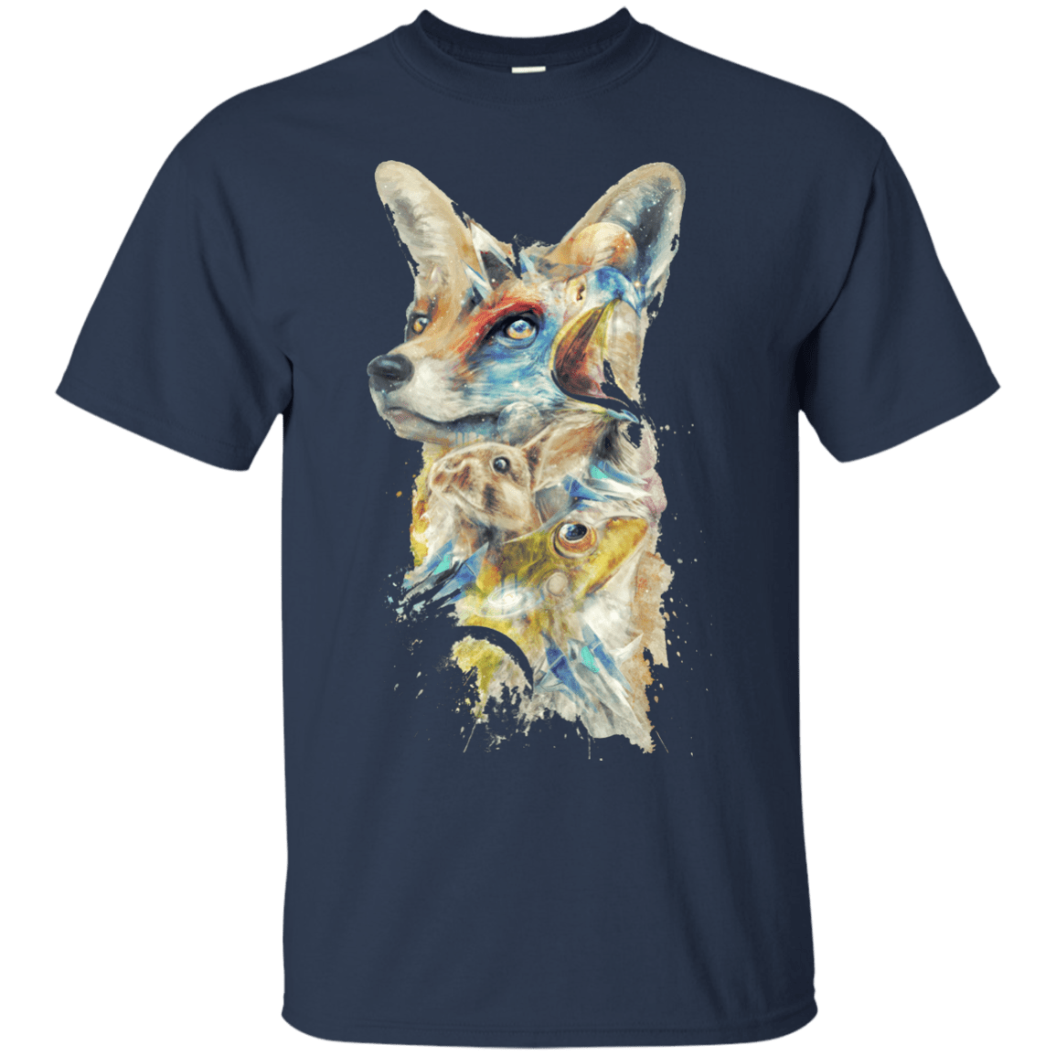 T-Shirts Navy / Small Heroes of Lylat Star Fox T-Shirt