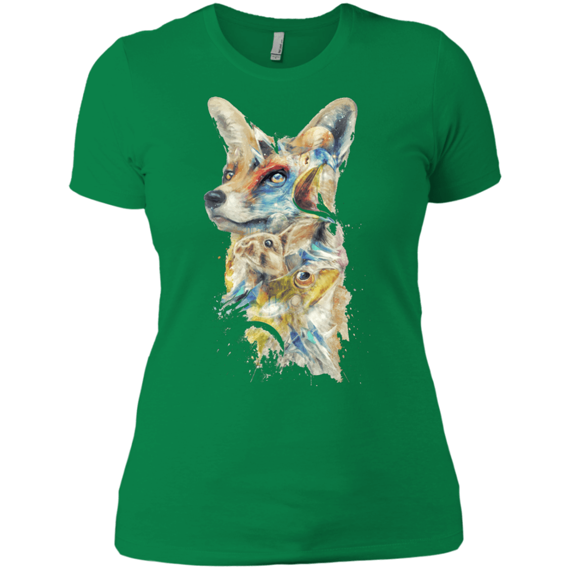 T-Shirts Kelly Green / X-Small Heroes of Lylat Star Fox Women's Premium T-Shirt