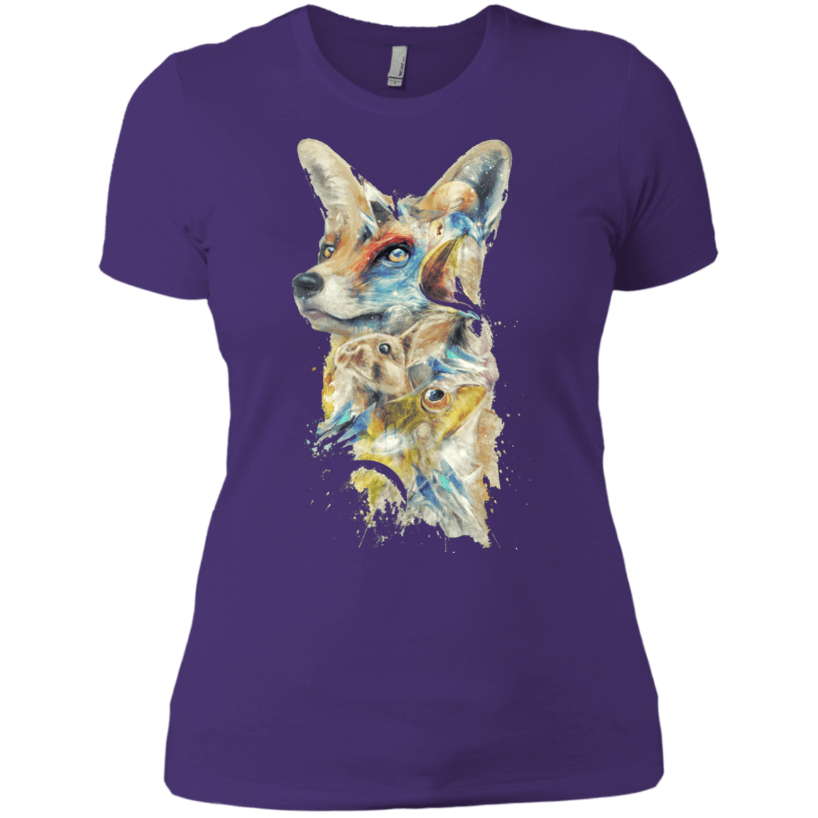 T-Shirts Purple / X-Small Heroes of Lylat Star Fox Women's Premium T-Shirt