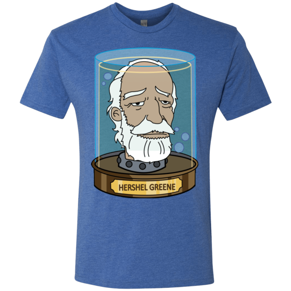 T-Shirts Vintage Royal / Small Hershel Greene Head Men's Triblend T-Shirt