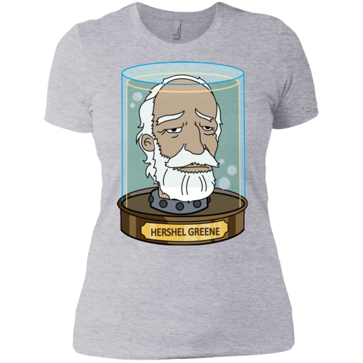 T-Shirts Heather Grey / X-Small Hershel Greene Head Women's Premium T-Shirt