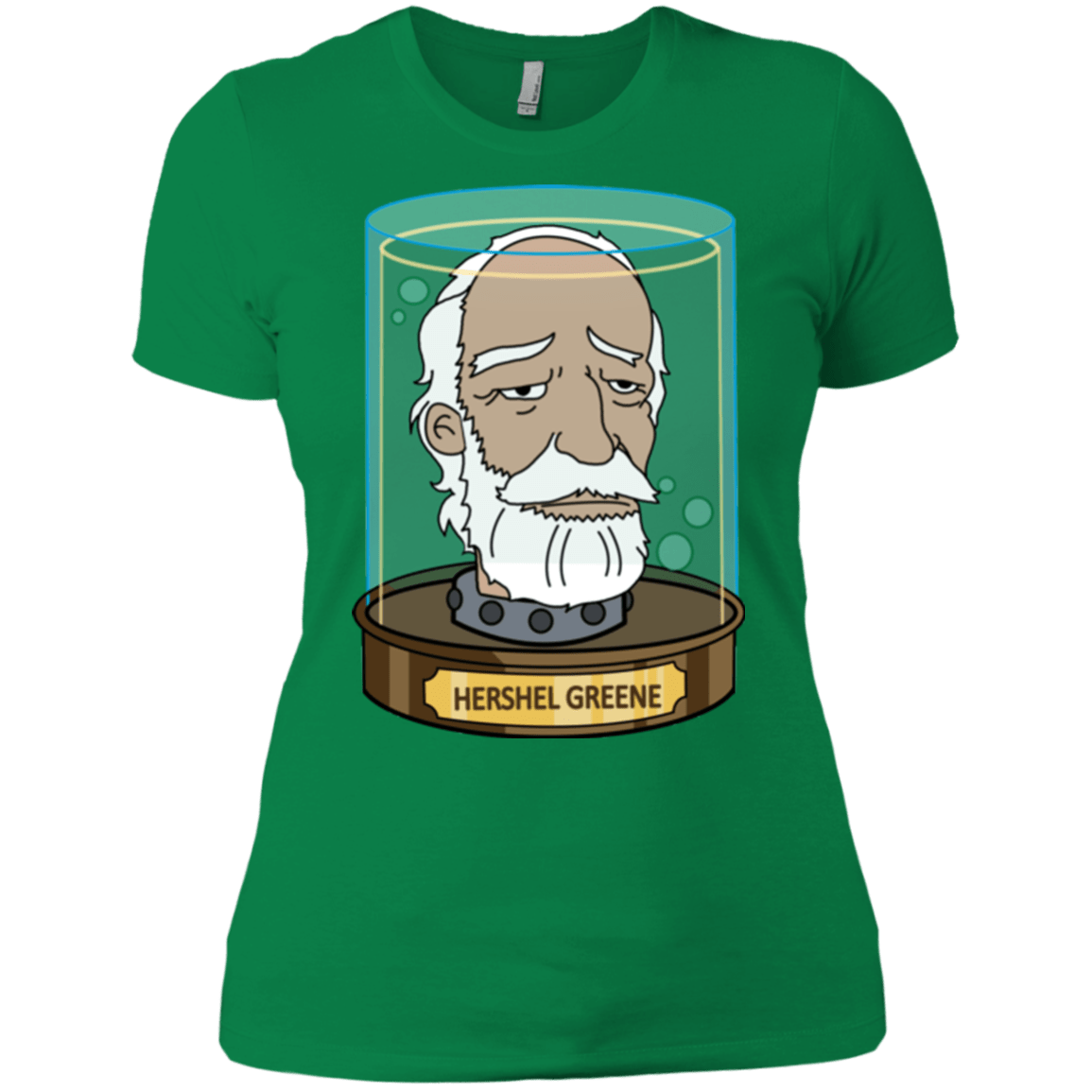 T-Shirts Kelly Green / X-Small Hershel Greene Head Women's Premium T-Shirt