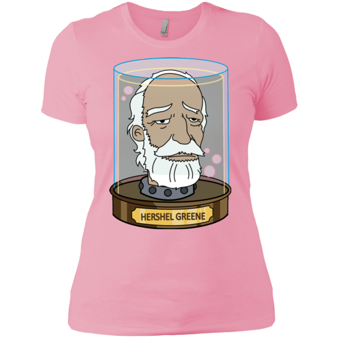 T-Shirts Light Pink / X-Small Hershel Greene Head Women's Premium T-Shirt