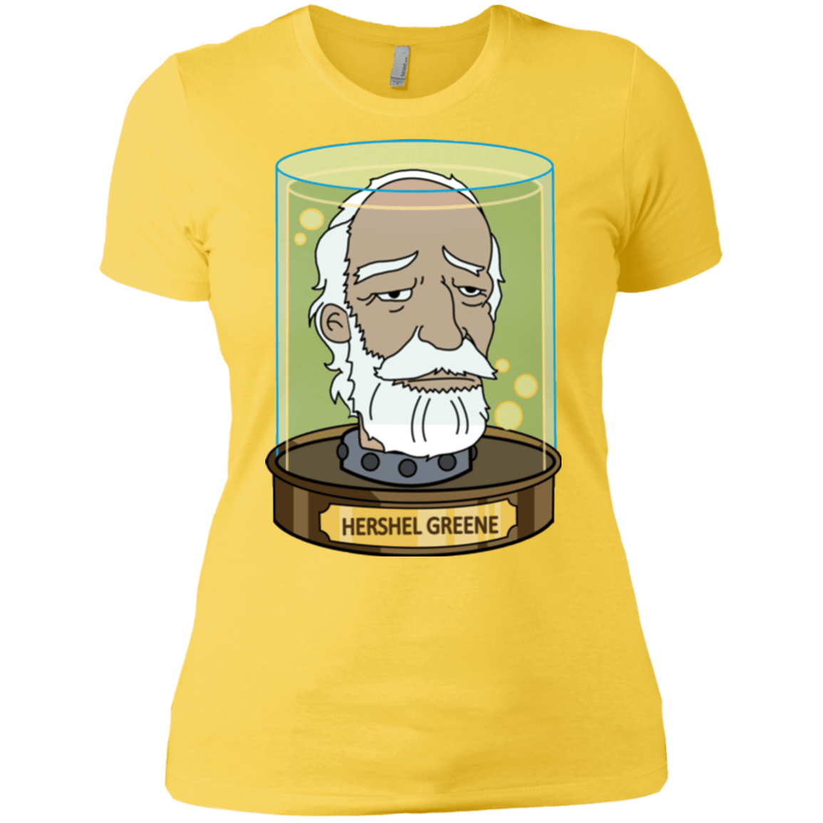 T-Shirts Vibrant Yellow / X-Small Hershel Greene Head Women's Premium T-Shirt