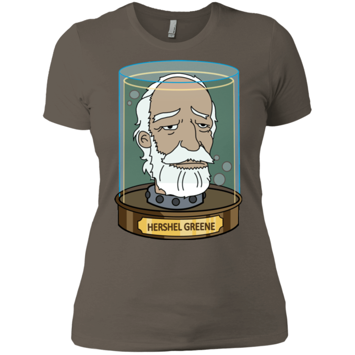 T-Shirts Warm Grey / X-Small Hershel Greene Head Women's Premium T-Shirt