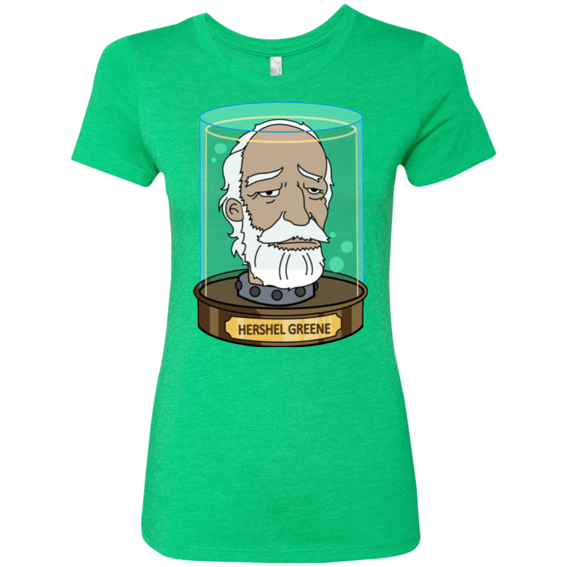 T-Shirts Envy / Small Hershel Greene Head Women's Triblend T-Shirt