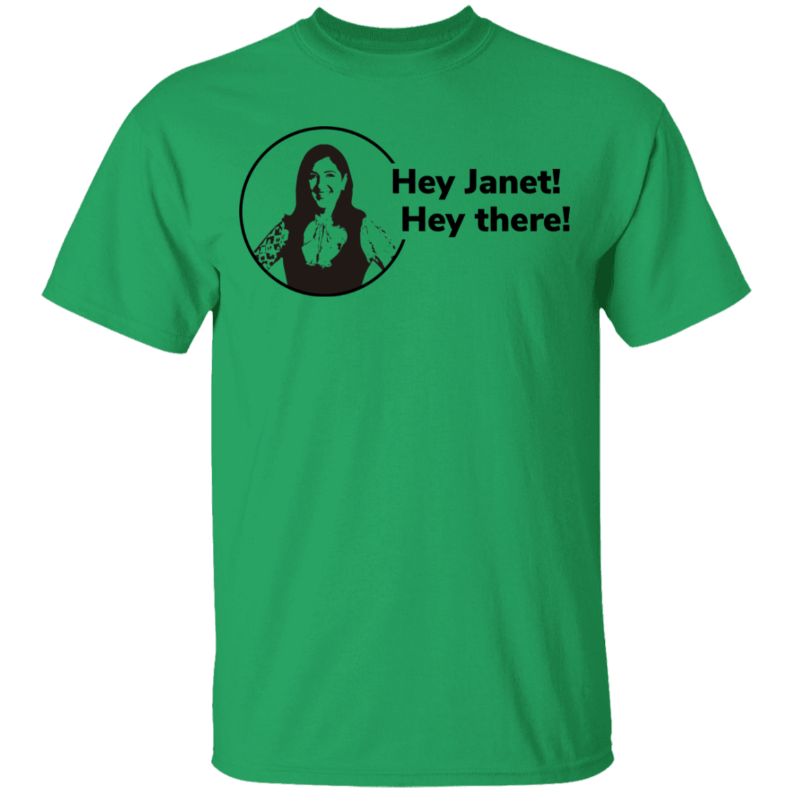 T-Shirts Irish Green / YXS Hey Janet Youth T-Shirt