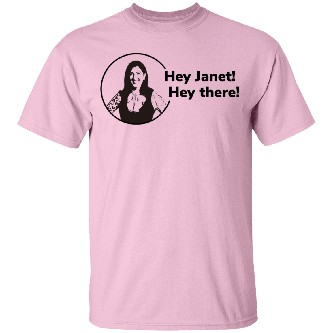 T-Shirts Light Pink / YXS Hey Janet Youth T-Shirt