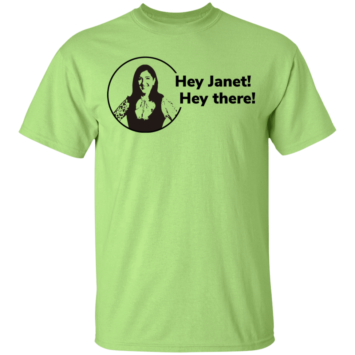T-Shirts Mint Green / YXS Hey Janet Youth T-Shirt