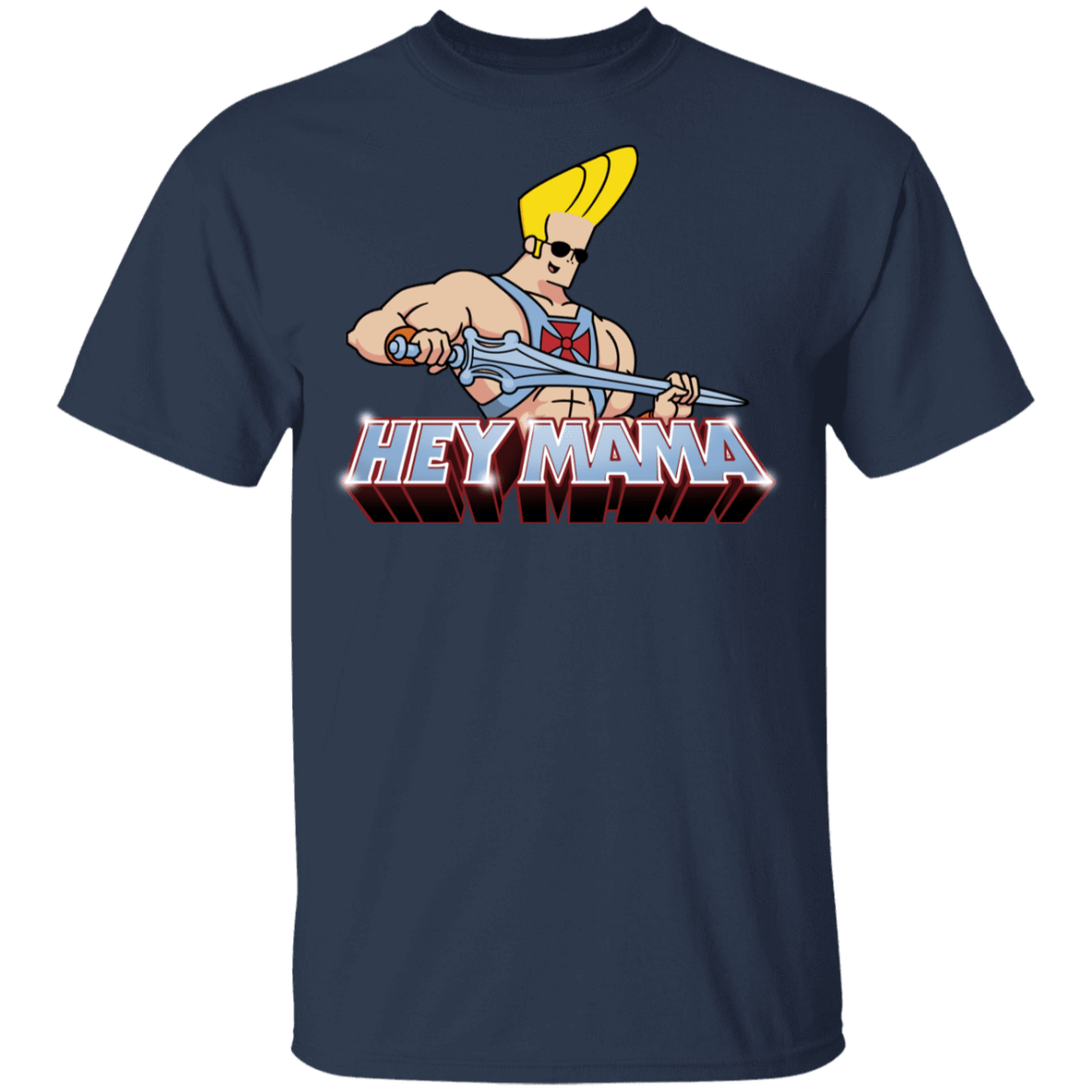 T-Shirts Navy / YXS Hey Mama Youth T-Shirt