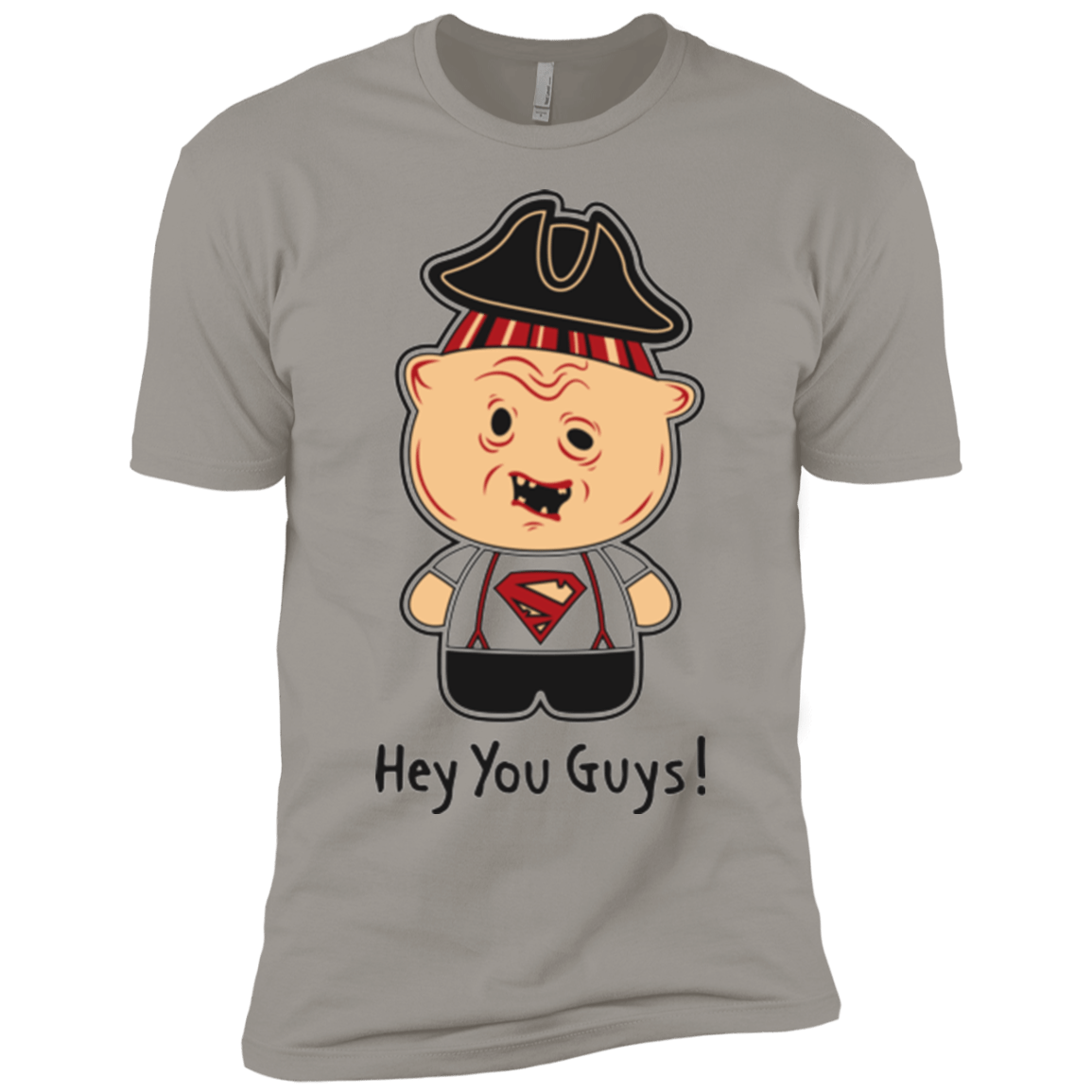 T-Shirts Light Grey / YXS Hey You Guys Boys Premium T-Shirt