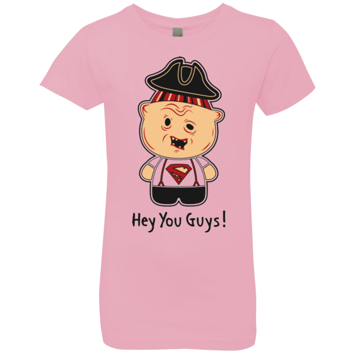 T-Shirts Light Pink / YXS Hey You Guys Girls Premium T-Shirt