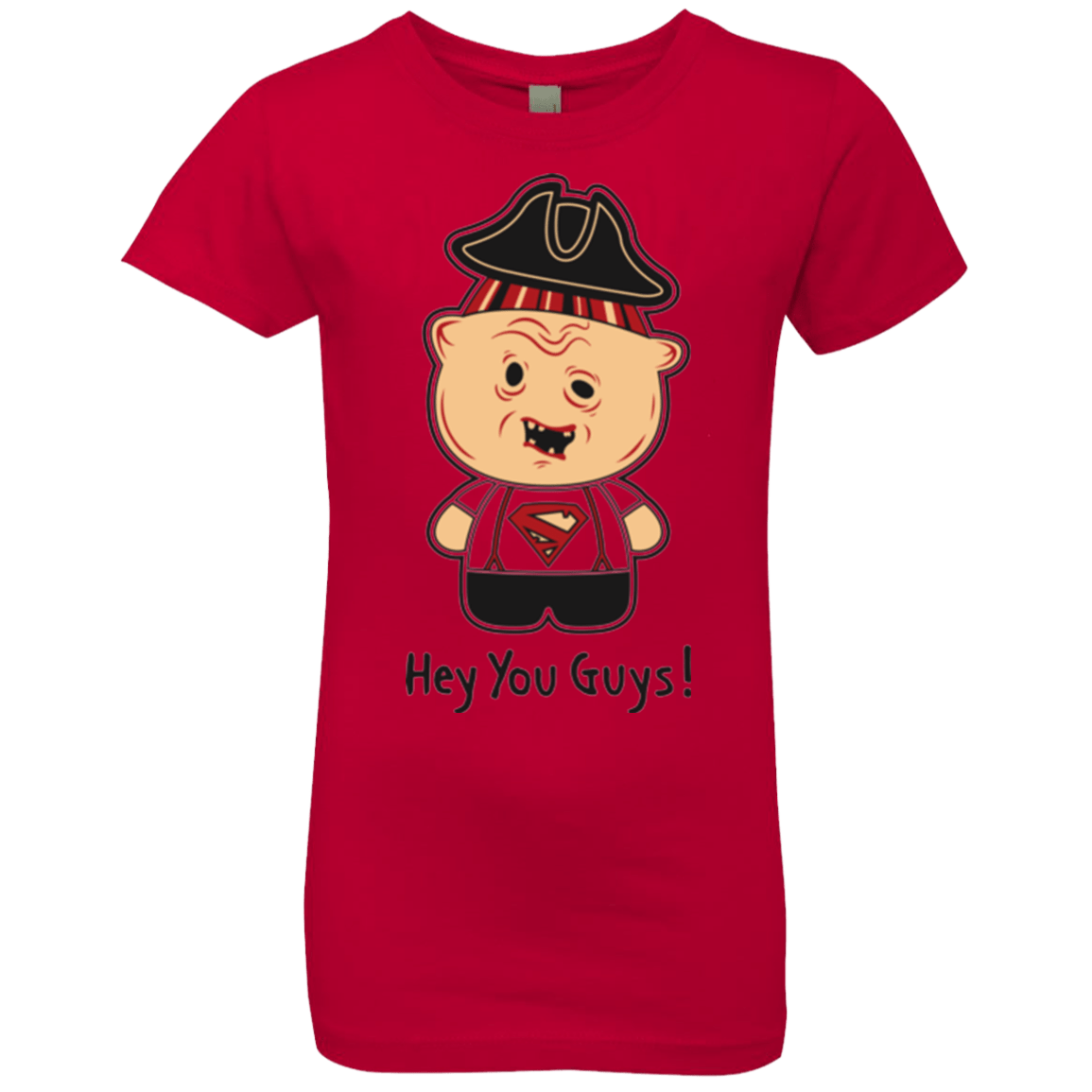 T-Shirts Red / YXS Hey You Guys Girls Premium T-Shirt
