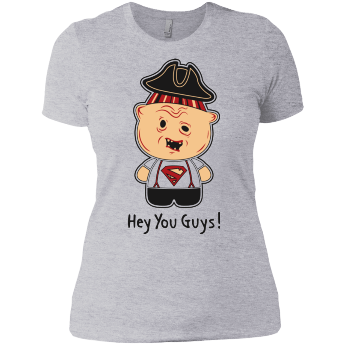 T-Shirts Heather Grey / X-Small Hey You Guys Women's Premium T-Shirt