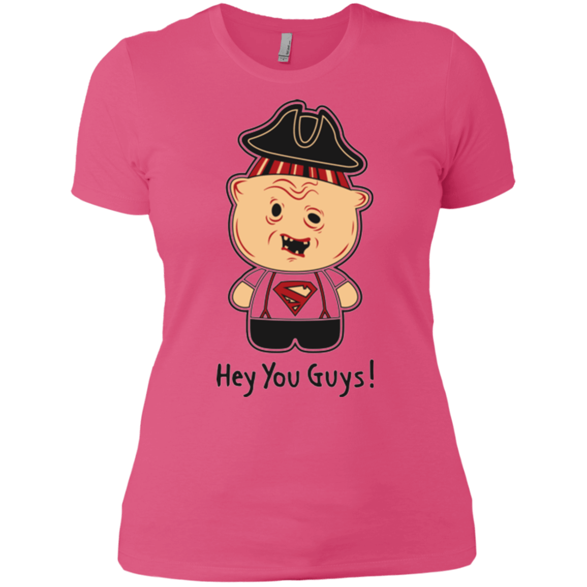 T-Shirts Hot Pink / X-Small Hey You Guys Women's Premium T-Shirt
