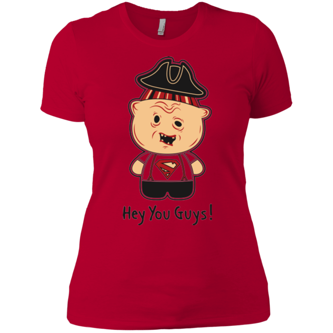 T-Shirts Red / X-Small Hey You Guys Women's Premium T-Shirt