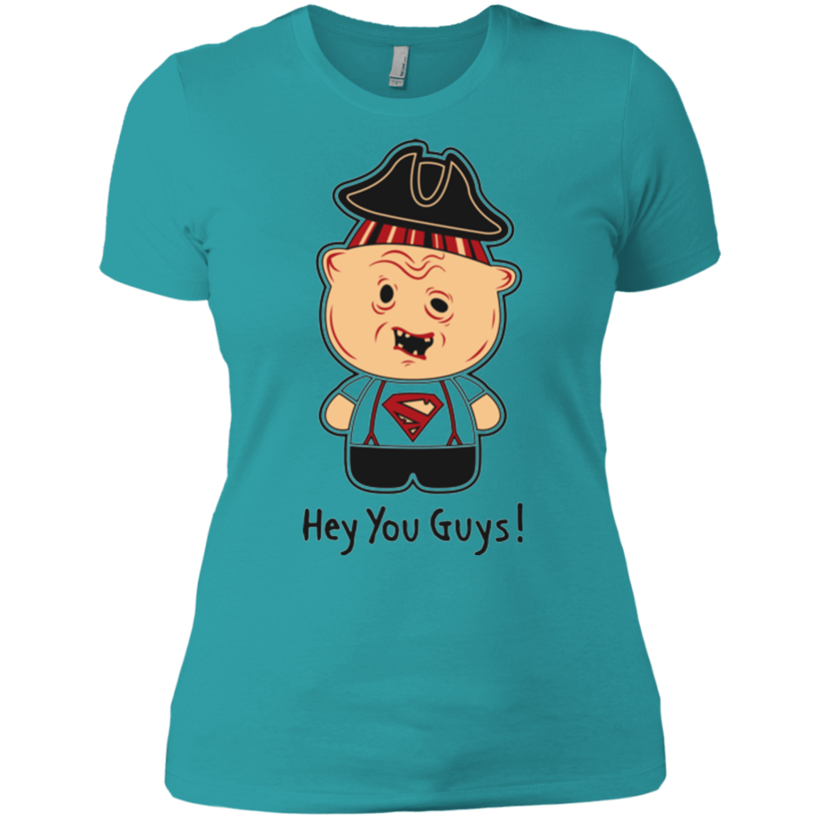 T-Shirts Tahiti Blue / X-Small Hey You Guys Women's Premium T-Shirt