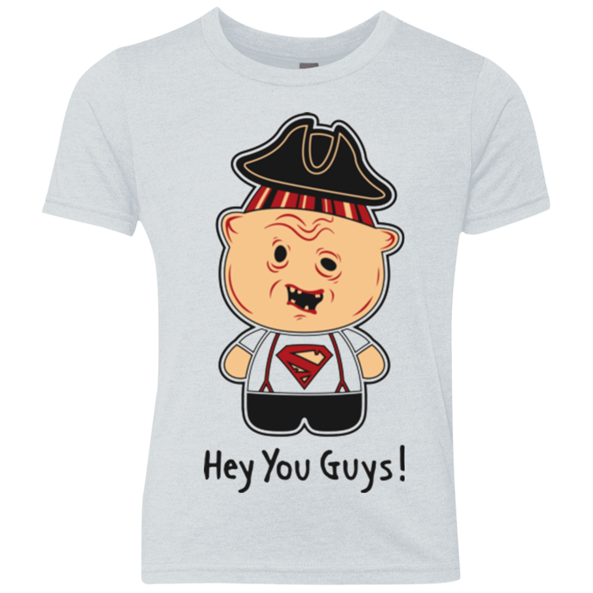 T-Shirts Heather White / YXS Hey You Guys Youth Triblend T-Shirt