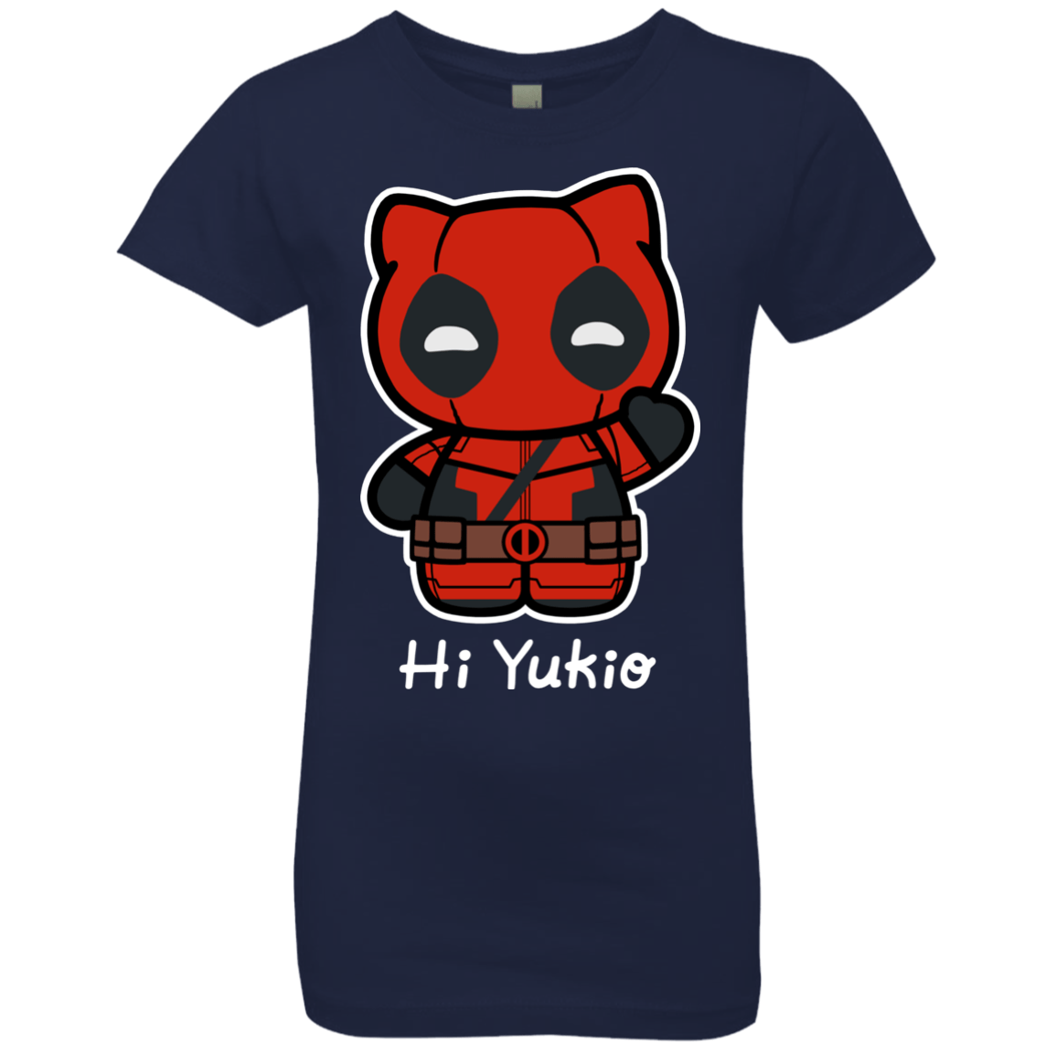 T-Shirts Midnight Navy / YXS Hi Yukio Girls Premium T-Shirt