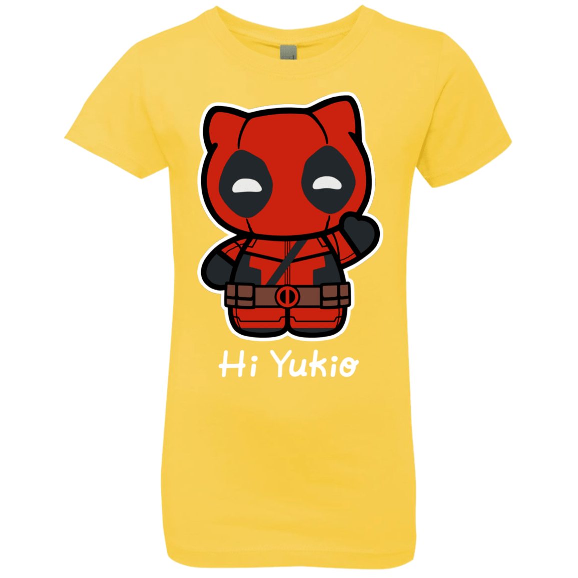 T-Shirts Vibrant Yellow / YXS Hi Yukio Girls Premium T-Shirt