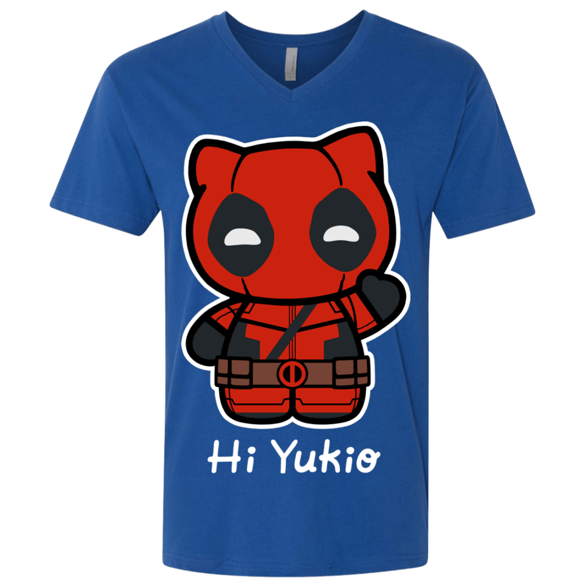 T-Shirts Royal / X-Small Hi Yukio Men's Premium V-Neck