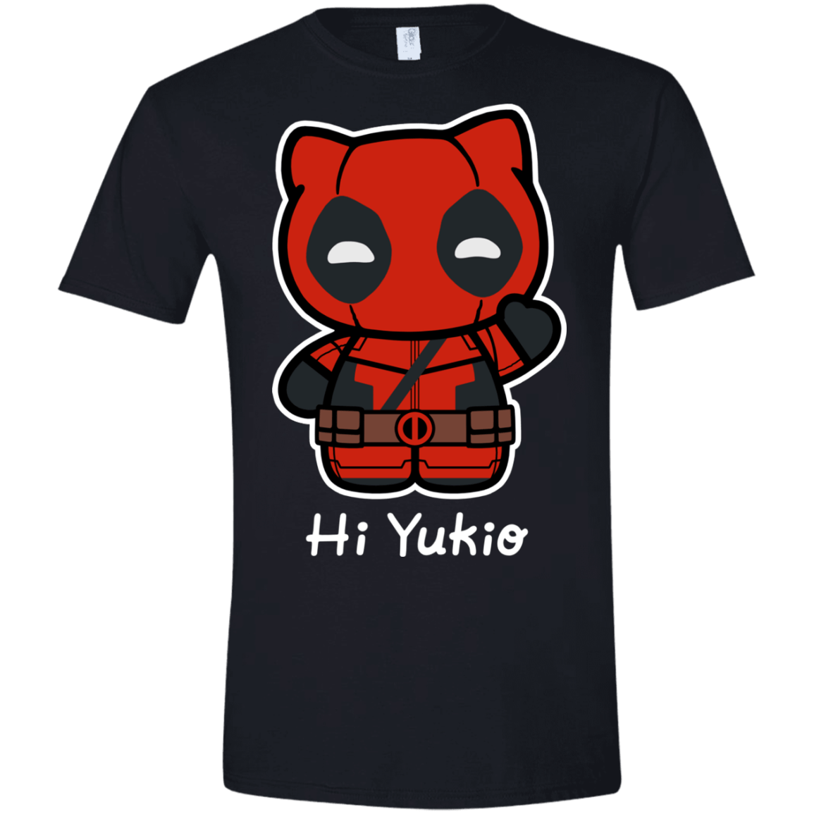 T-Shirts Black / X-Small Hi Yukio Men's Semi-Fitted Softstyle