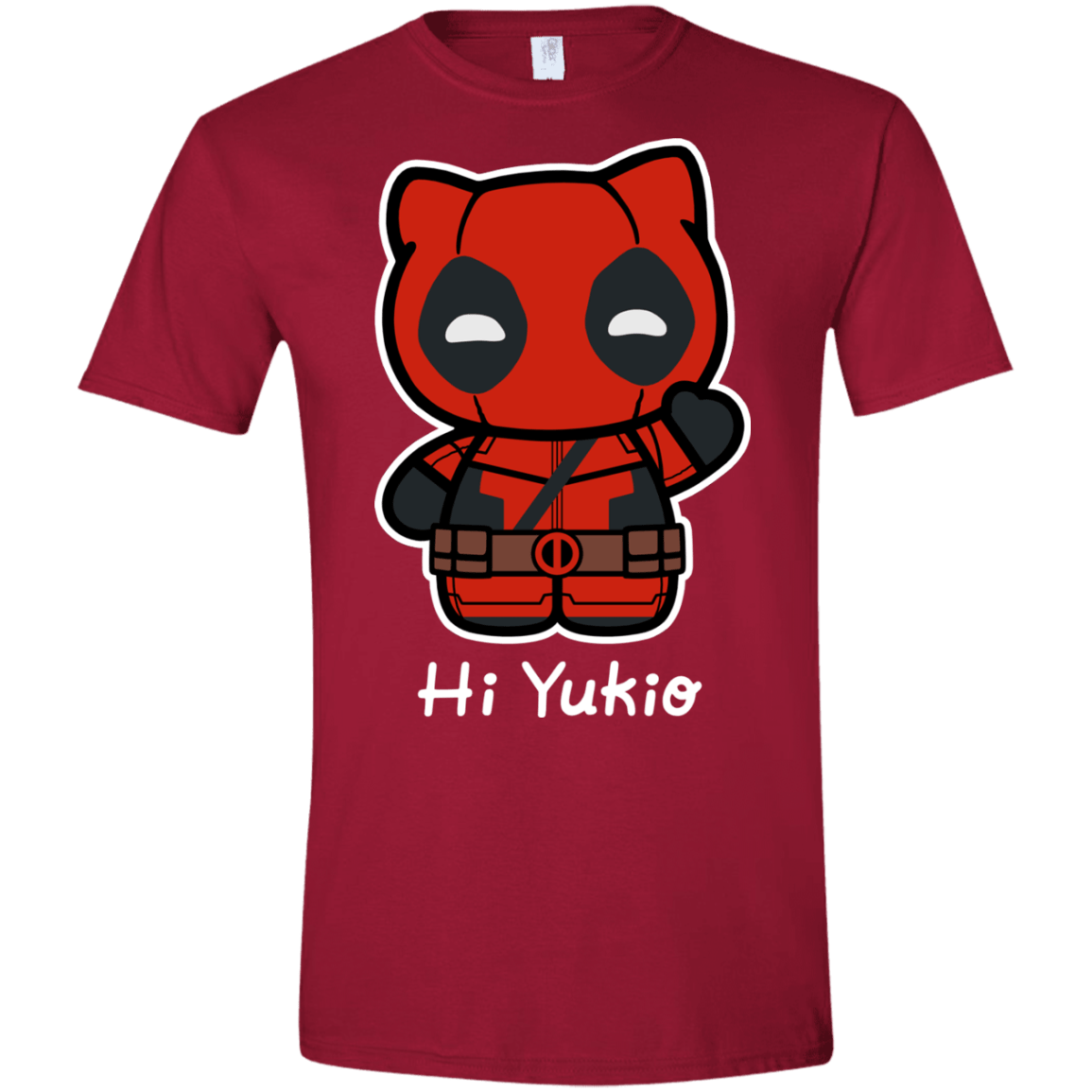 T-Shirts Cardinal Red / S Hi Yukio Men's Semi-Fitted Softstyle