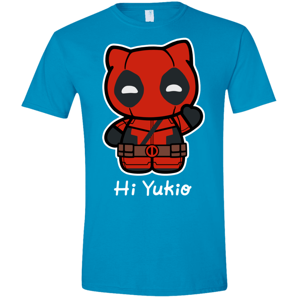 T-Shirts Sapphire / S Hi Yukio Men's Semi-Fitted Softstyle