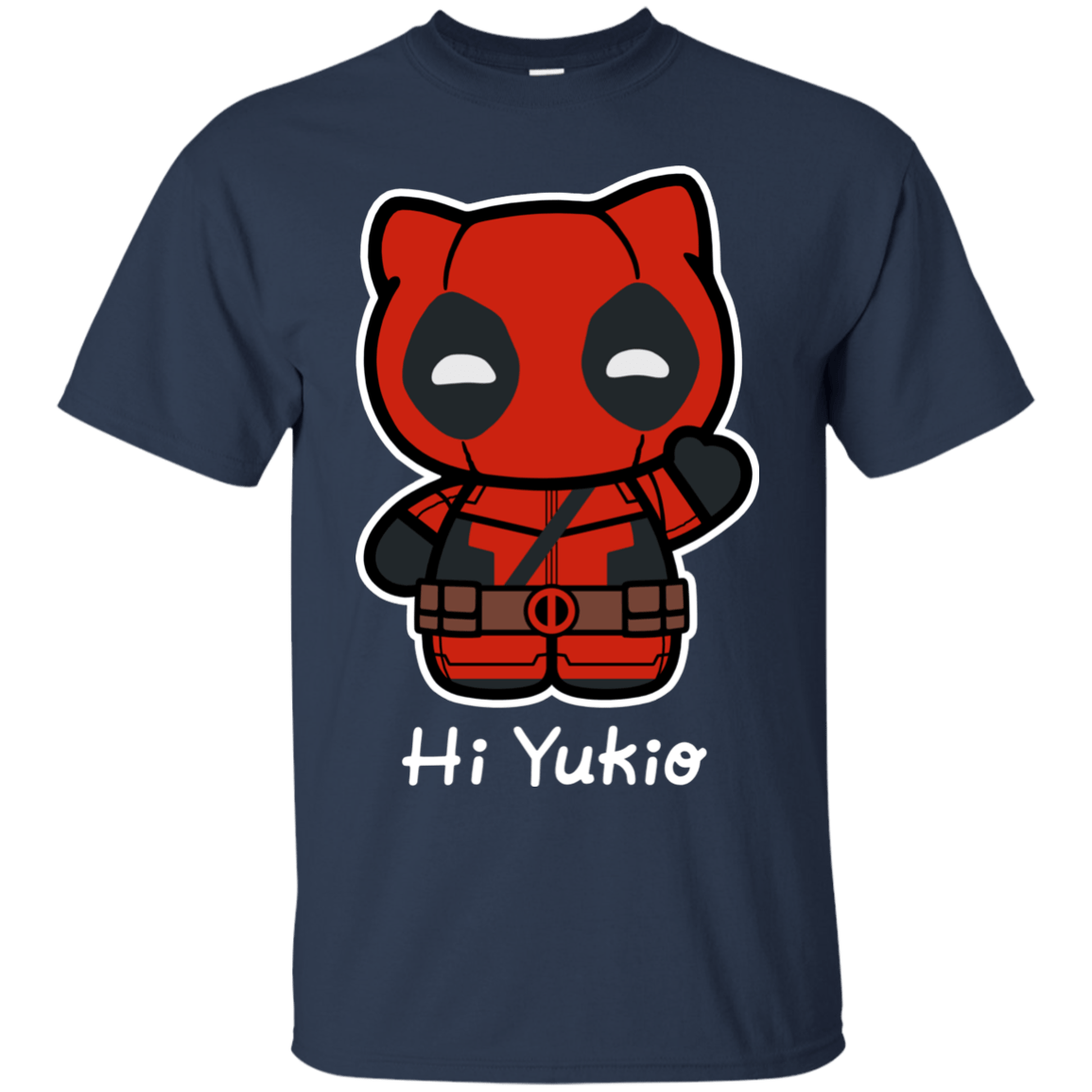 T-Shirts Navy / S Hi Yukio T-Shirt