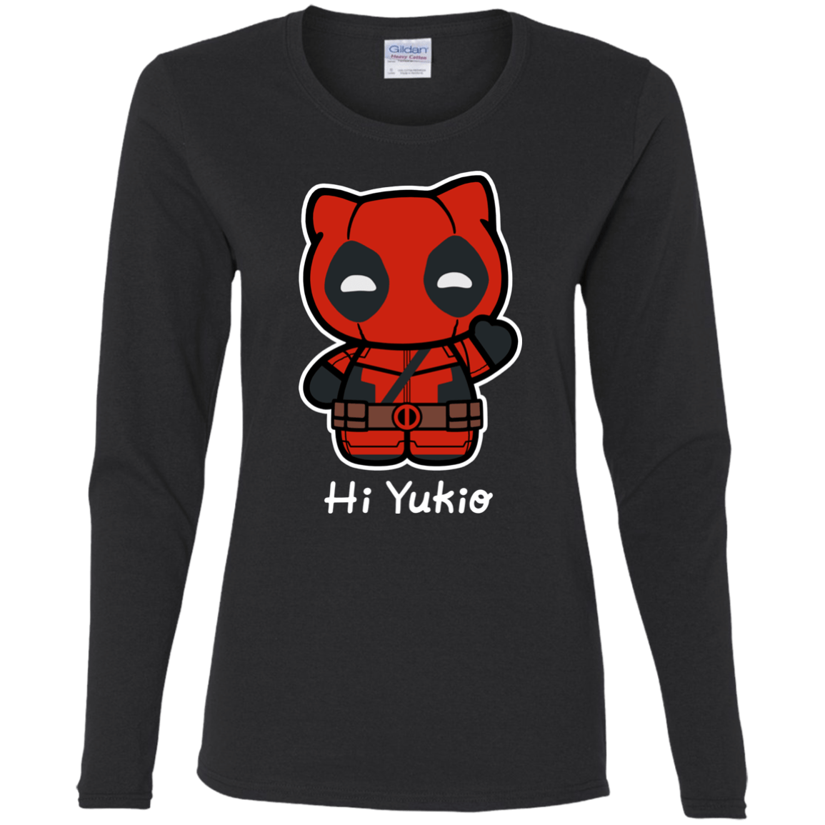 T-Shirts Black / S Hi Yukio Women's Long Sleeve T-Shirt