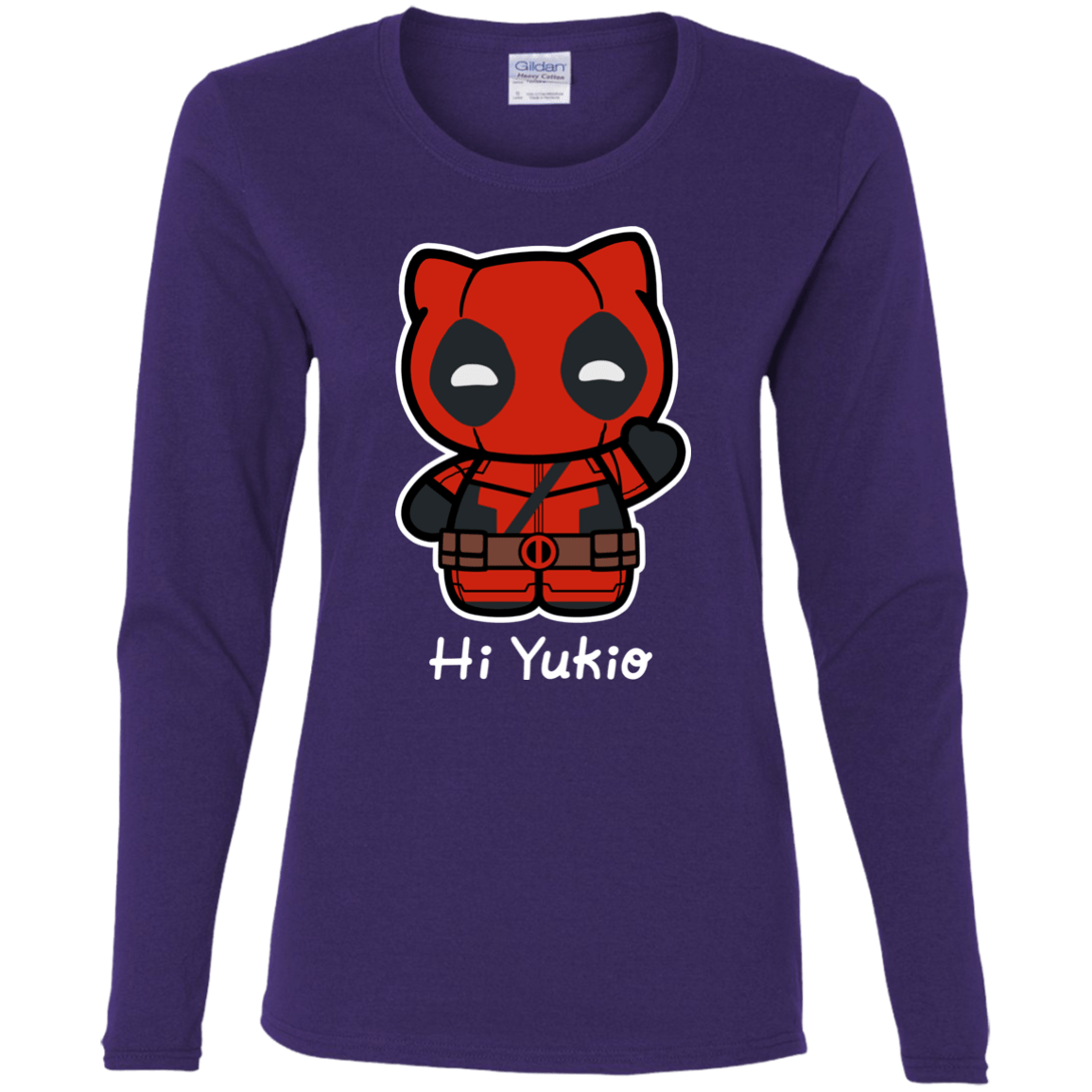 T-Shirts Purple / S Hi Yukio Women's Long Sleeve T-Shirt